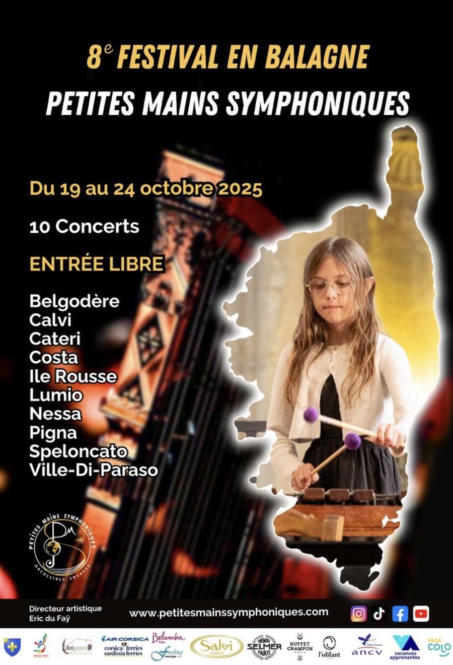 8ème Édition du Festival "Petites Mains Symphoniques" en Balagne / Église Saint Thomas
