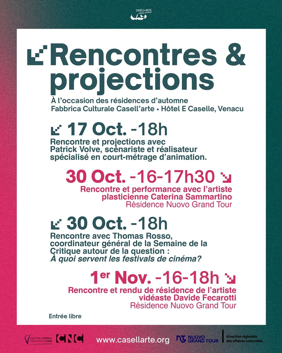 Rencontre avec Thomas Rosso sur l'importance des festivals de cinéma - Casell'arte
