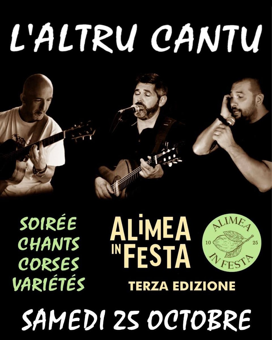 Alimea In Festa : Concert du groupe L'Altru Cantu à Tocchisu