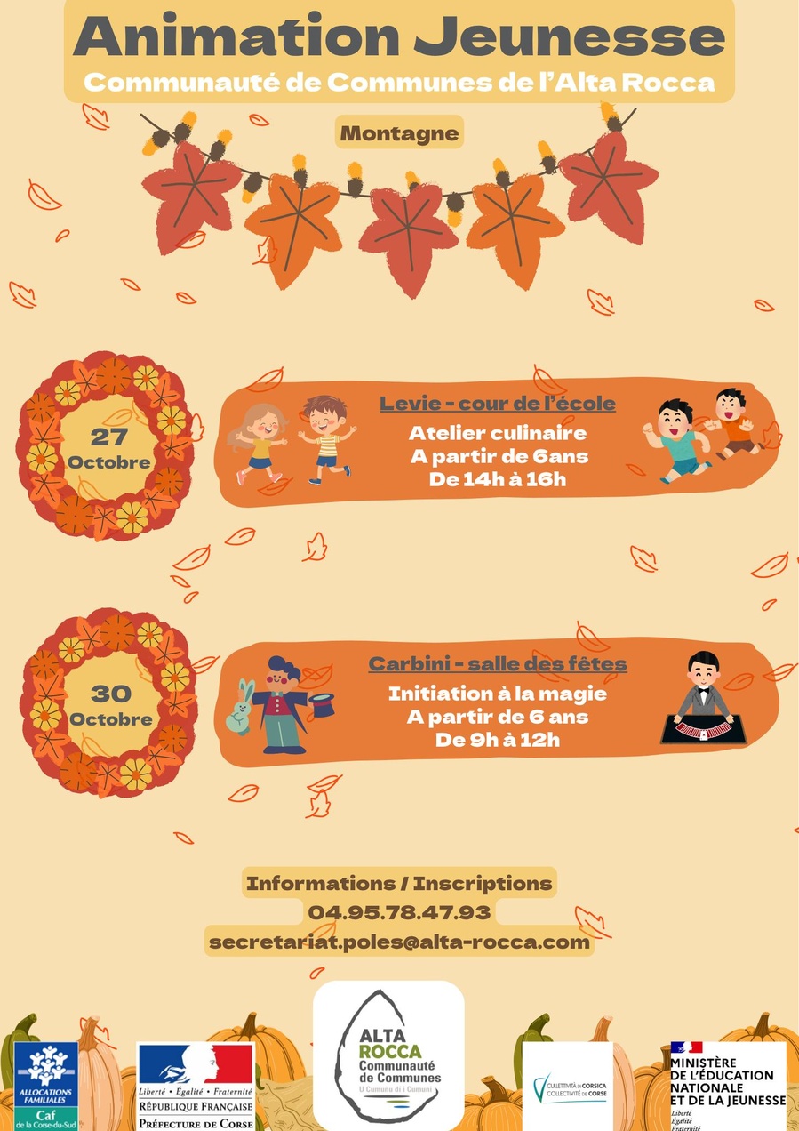 Atelier d'initiation à la magie - Salle des fêtes de Carbini