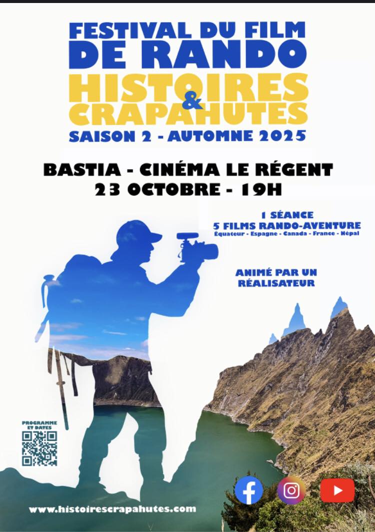 Festival du film de randonnée : Histoires & crapahutes au Cinéma Le Régent