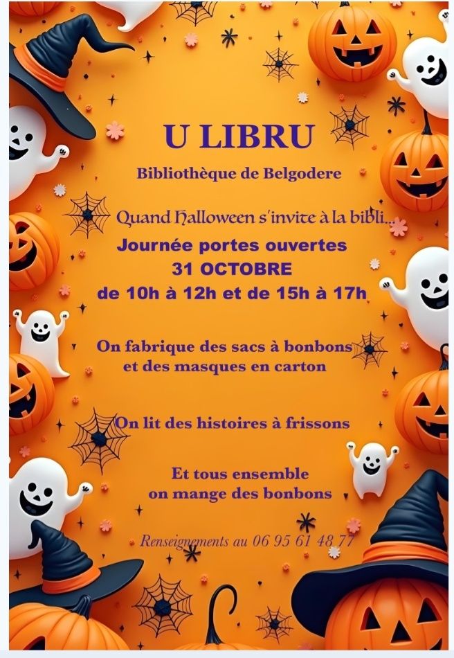 Journée portes ouvertes : Quand Halloween s'invite à la bibliothèque