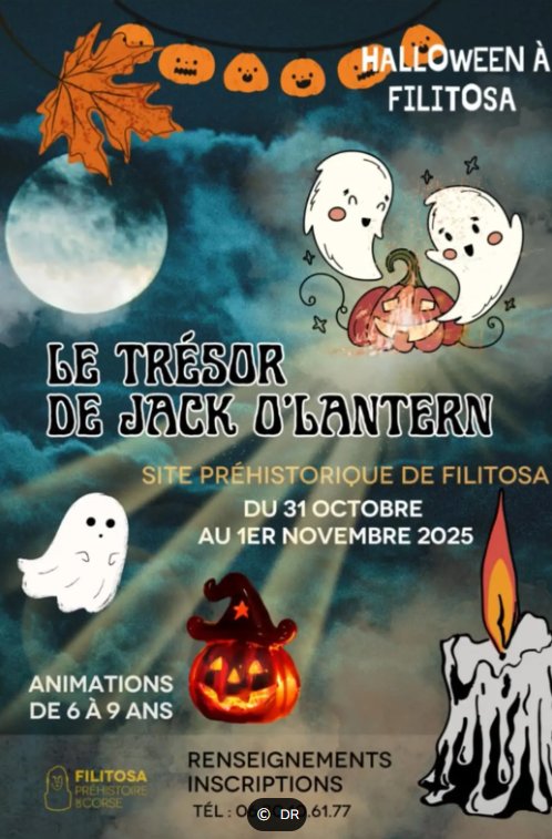 Halloween à Filitosa "Le Trésor de Jack O'Lantern" - Site préhistorique