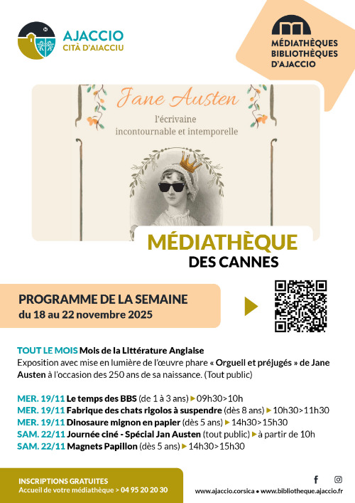 Magnets Papillon - Médiathèque des Cannes - Aiacciu