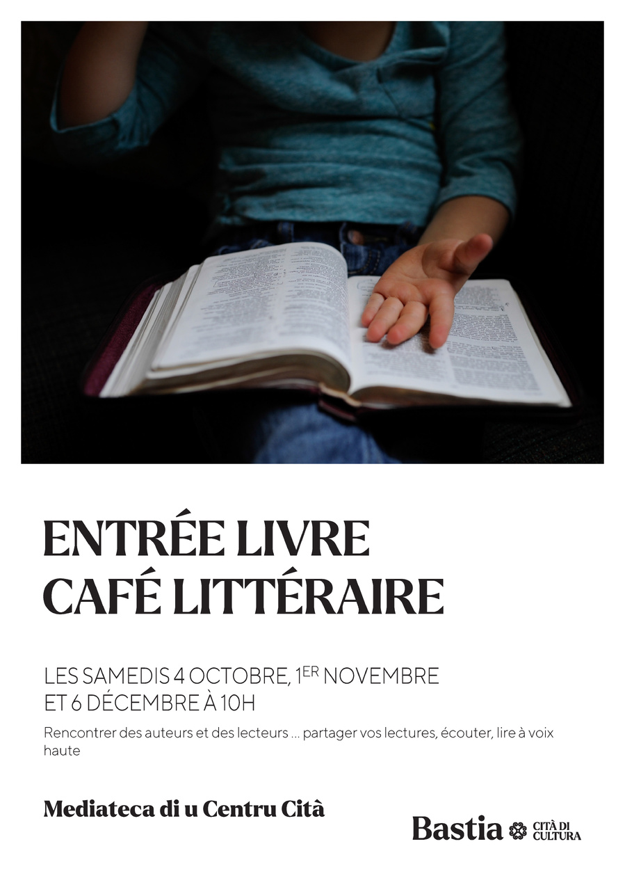 Café Littéraire : Rencontrez des Auteurs à la Médiathèque de Bastia
