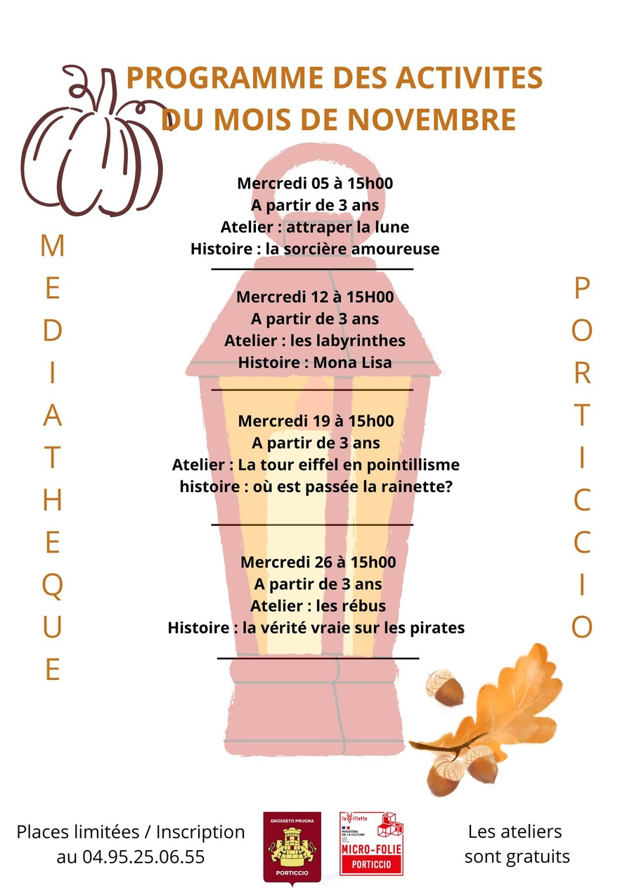 Atelier : La tour eiffel en pointillisme / Histoire: où est passée la rainette? - Médiathèque - Purtichju