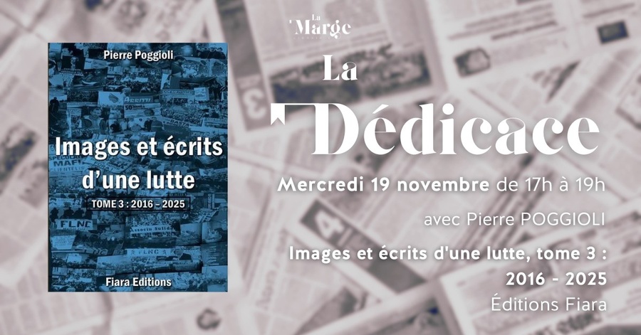 Rencontre / Dédicace avec Pierre Poggioli autour de son ouvrage 