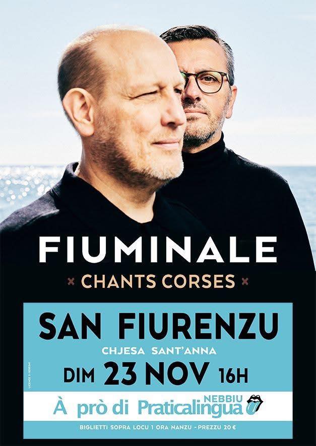 Concert du groupe Fiuminale au profit de Praticalingua Nebbiu - Église Saint Anne - San Fiurenzu
