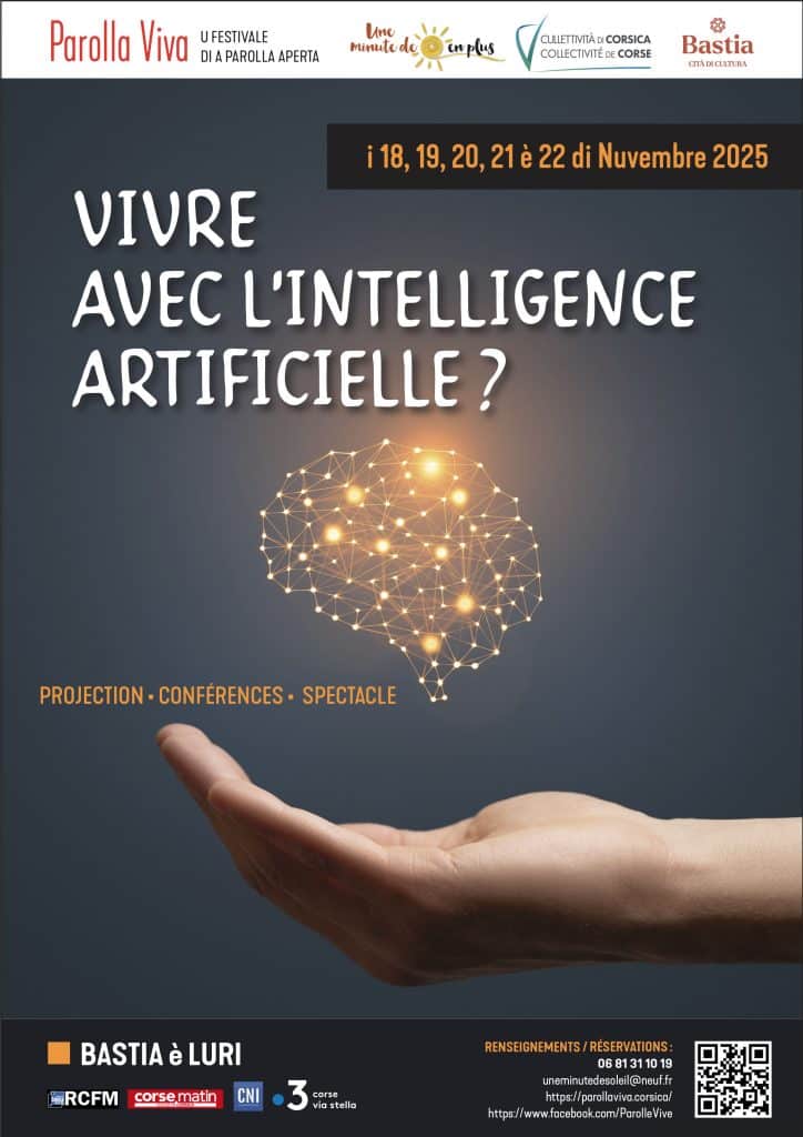 Festival Parolla Viva 2025: Vivre avec l'Intelligence artificielle ? - Bastia - Luri