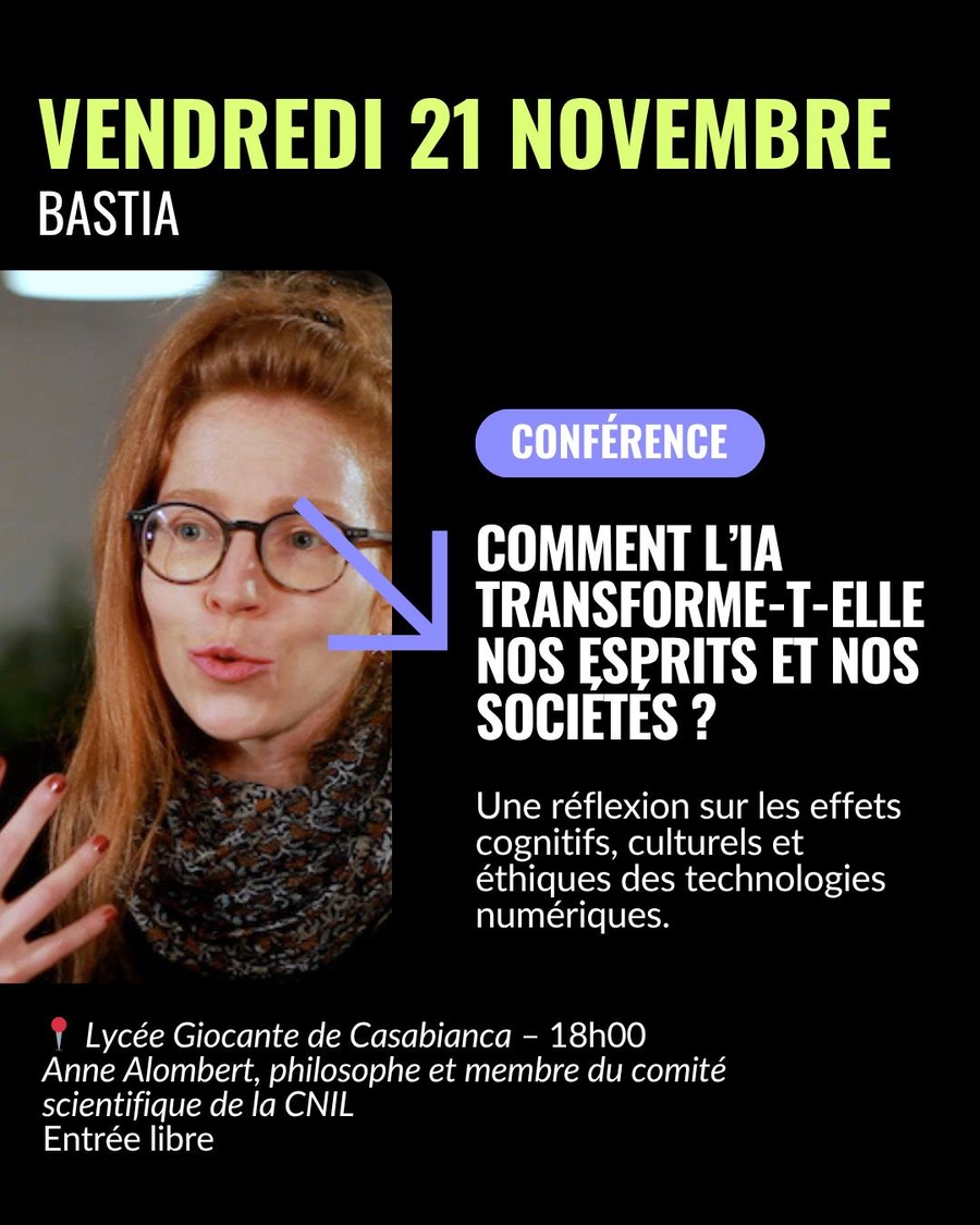 Parolla Viva 2025: Vivre avec l'Intelligence artificielle ? / Conférence 