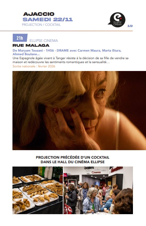 6e édition du Festival des cinémas arabes, Sirocco / Projection cocktail 