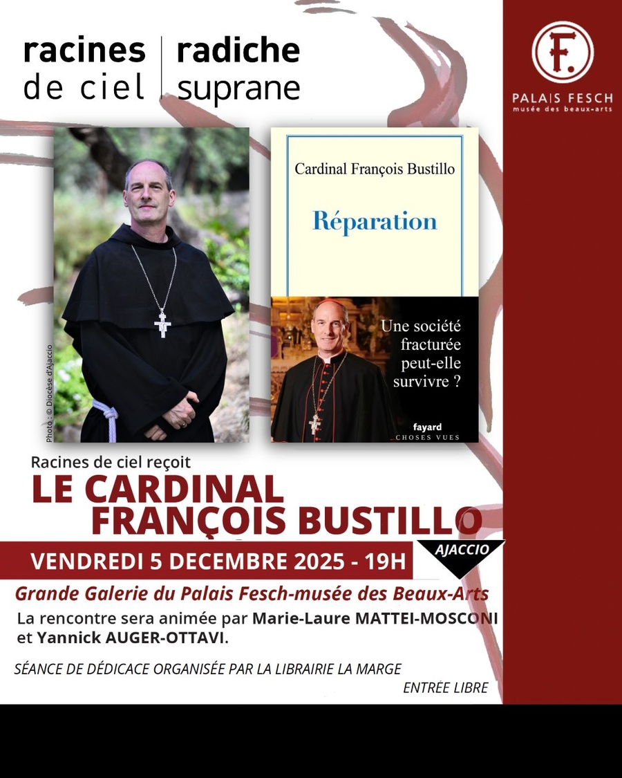 Rencontre avec le Cardinal François Bustillo autour de son ouvrage 'Réparation'