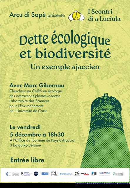 Conférence-débat sur la dette écologique et la biodiversité à Ajaccio