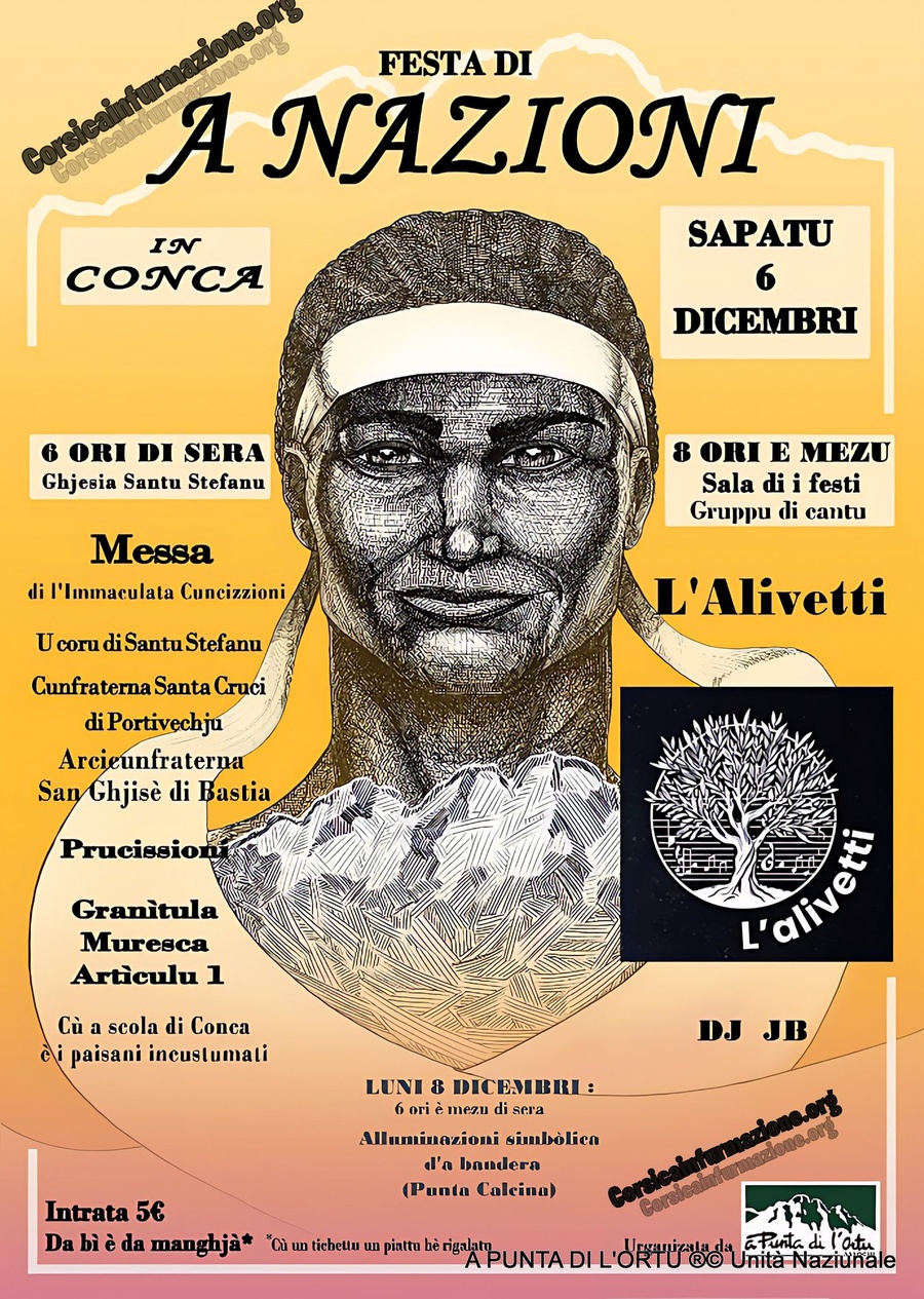 Festa di a Nazione / Concert du groupe L'Alivetti - Salle des fêtes