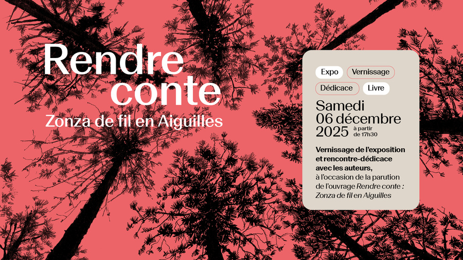 Vernissage de l'exposition et rencontre-dédicace avec les auteurs Emmanuelle Valli et Gilles Rabiot  à l'occasion de la parution de l'ouvrage Rendre conte : Zonza de fil en Aiguilles - MJC Casa par tutti, sala « A Scena »