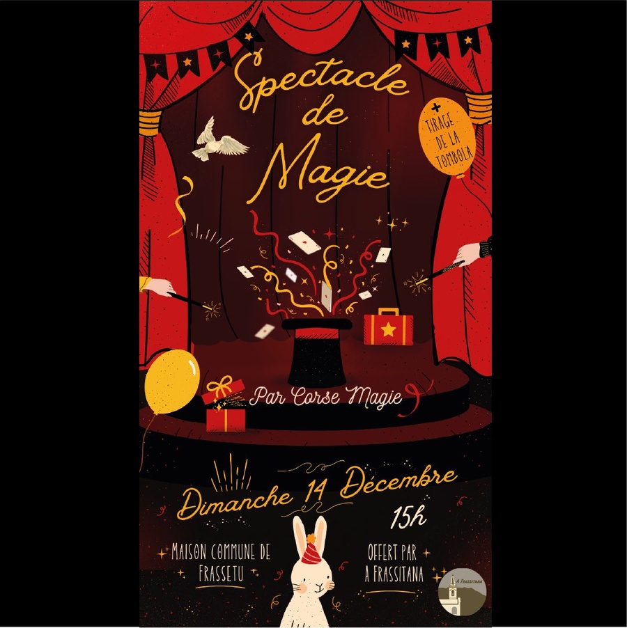 Spectacle de magie - Maison commune