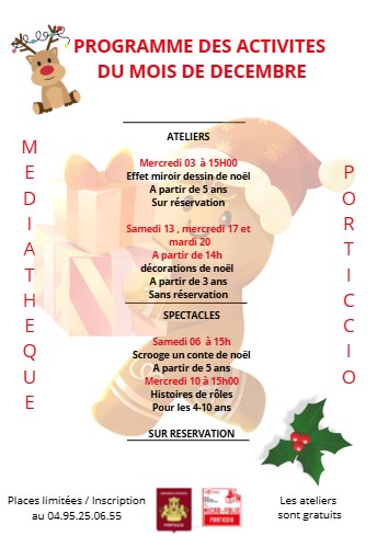 Atelier : Décorations de noël - Médiathèque