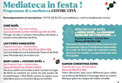 Baby Ludo "Jouons Noël" (de 4 mois à 3 ans) - Médiathèque Centru Cità