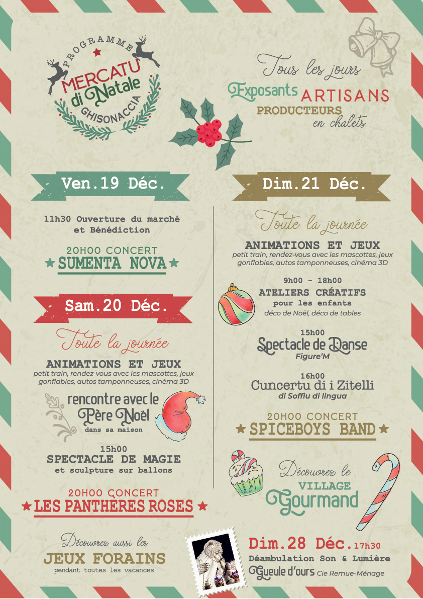 Concert du groupe Spiceboys Band - Marché de Noël