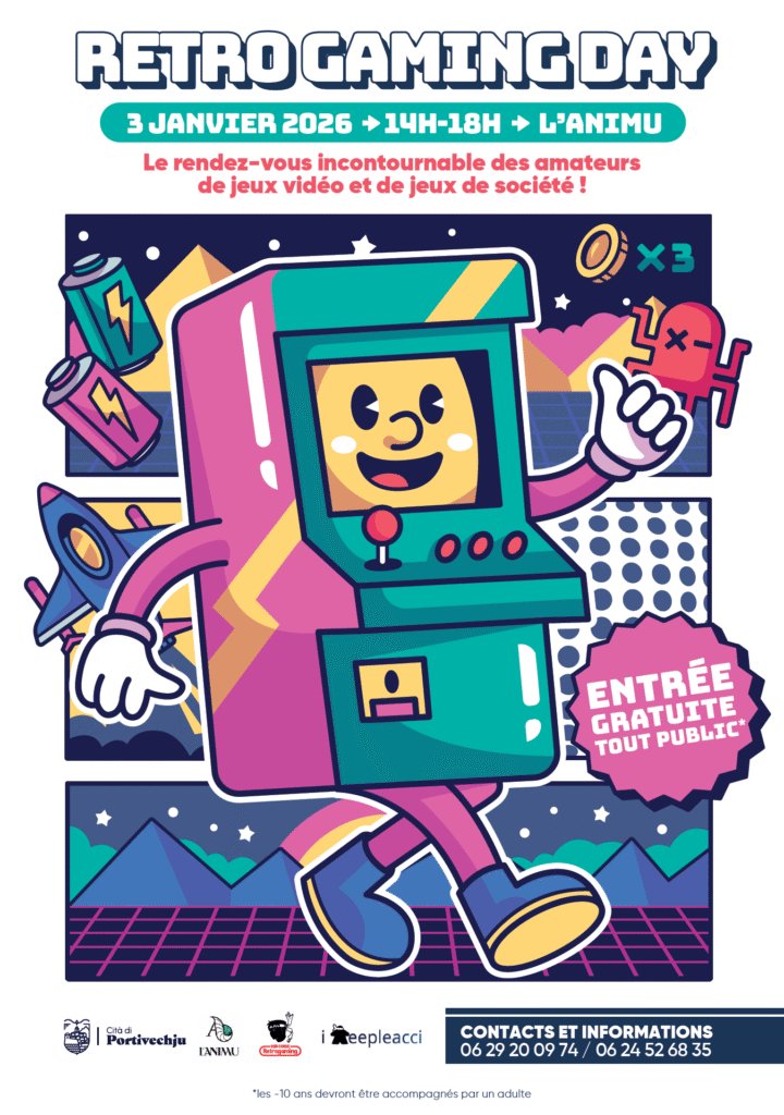 Retro Gaming Day - Médiathèque l'Animu