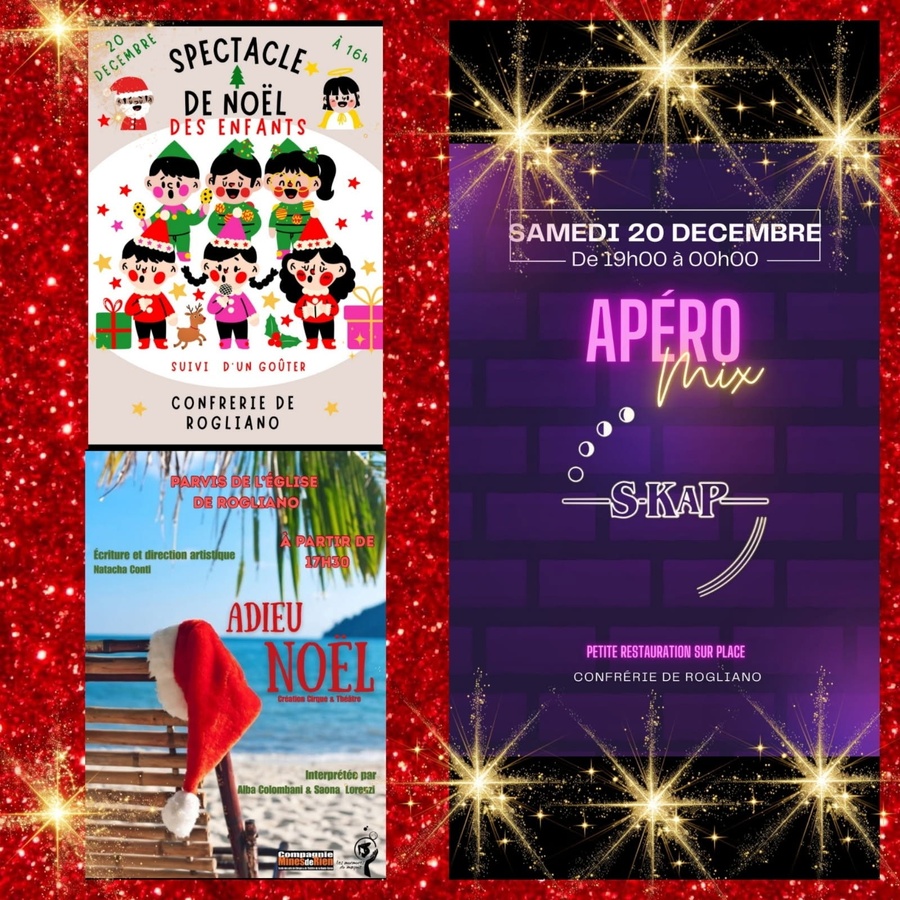 Création cirque et théâtre : "Adieu Noël" - Parvis de l'église