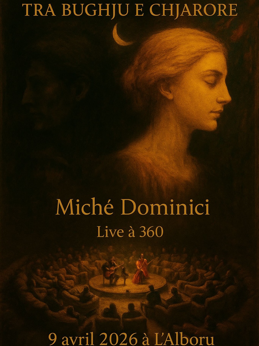 Concert Live à 360 de Michè Dominici - Centre Culturel Alb'Oru à Bastia