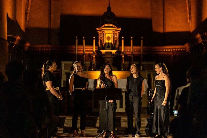 Concert du groupe Quintina : Canti di Corsica è d’altrò - Eglise Saint-Michel