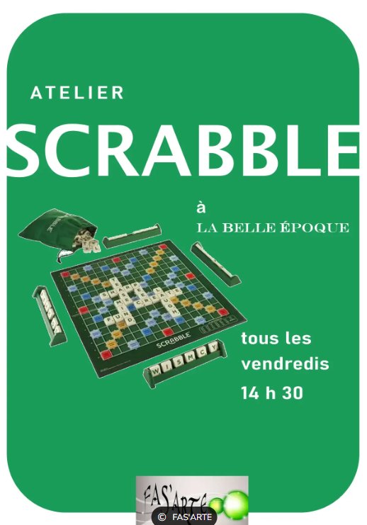 Atelier Scrabble - La Belle Epoque