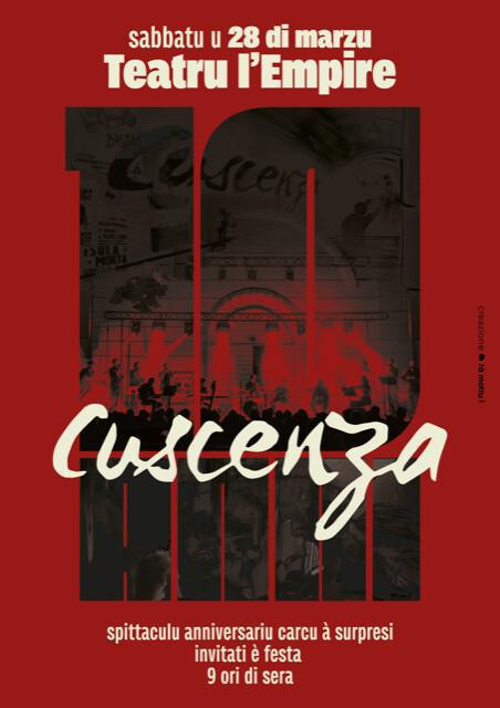 Concert du groupe Cuscenza : 10 ans - Théâtre Empire