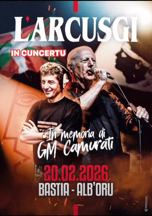 Concert hommage de L'Arcusgi à Ghjuvan Marcu Camurati - Centre Culturel Alb'Oru