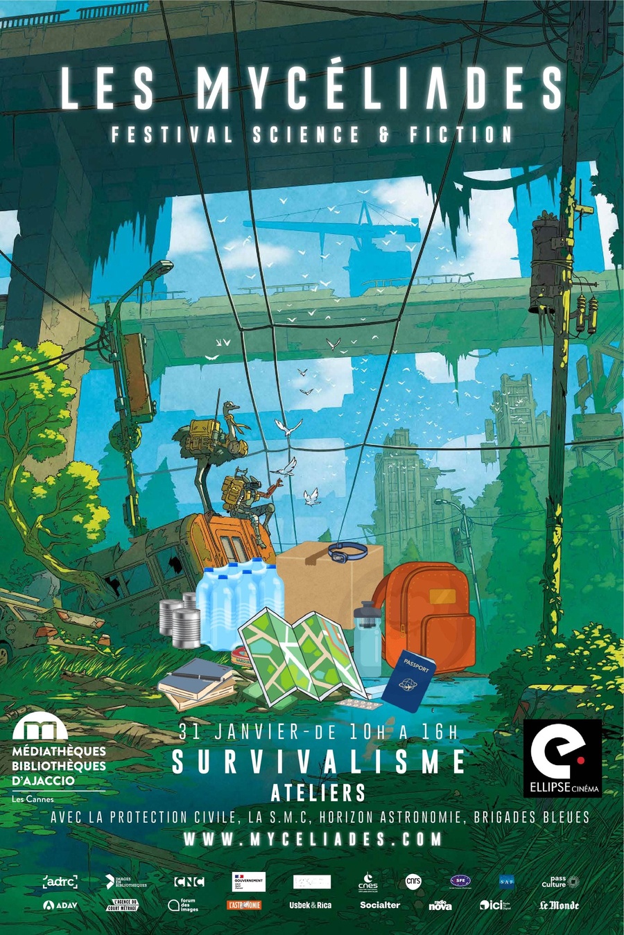 Festival de Sciences-Fiction "Les Mycéliades" : Résilience / Projection du film "Les enfants de la mer" de Ayumu Watanabe - Cinéma Ellipse