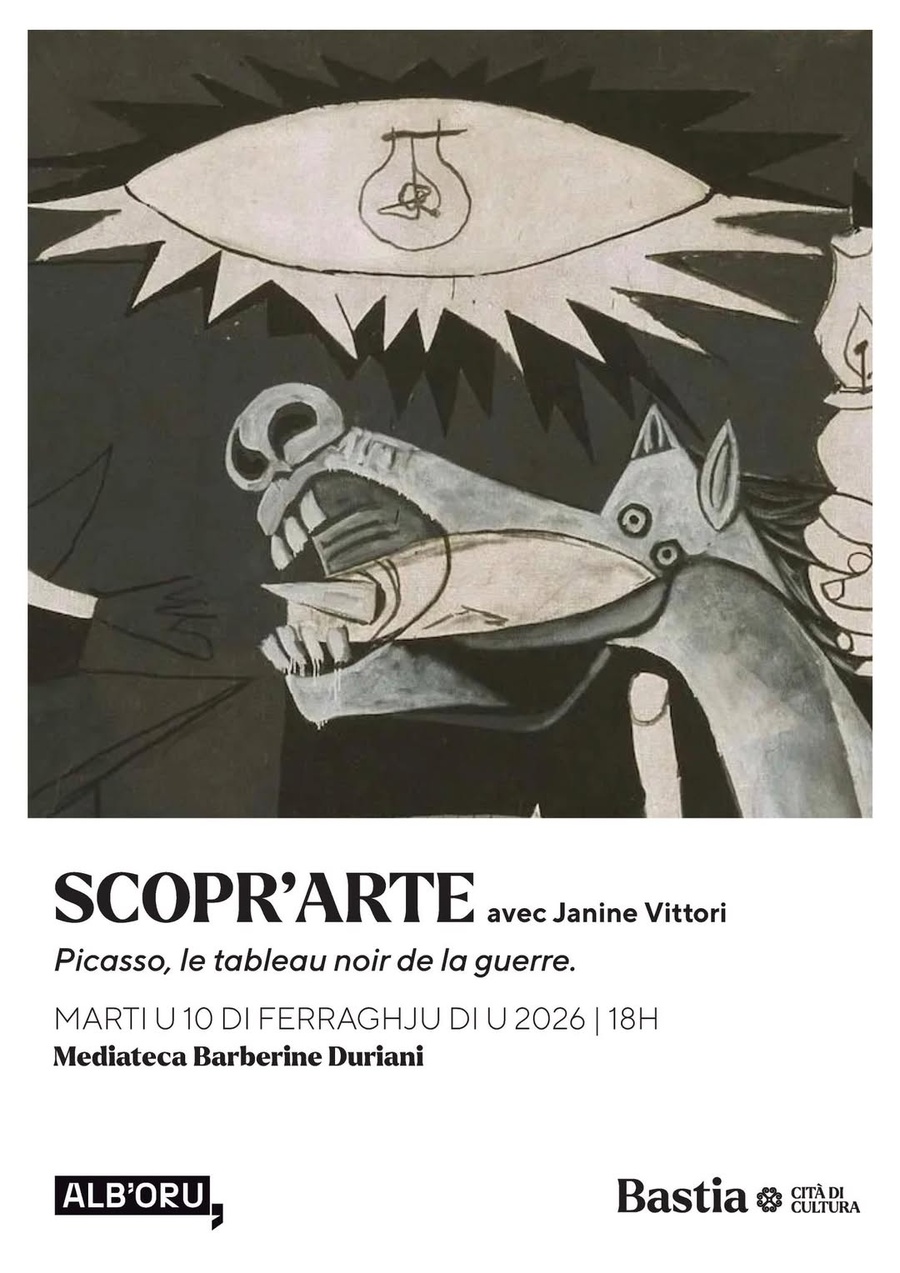 Scopr'arte avec Janine Vittori "Picasso, le tableau noir de la guerre"- Médiathèque Barberine Duriani