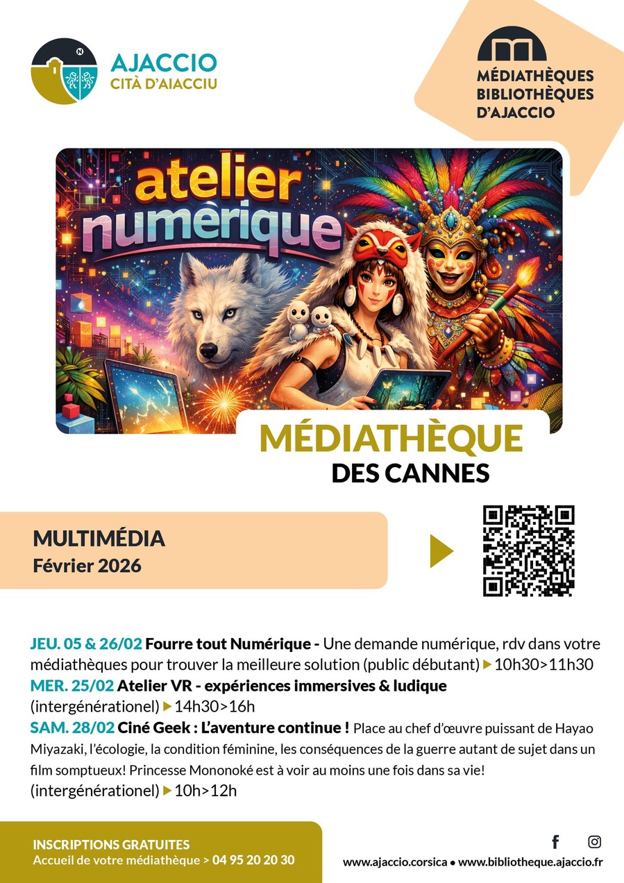 Atelier VR : expériences immersives & ludique (intergénérationel) - Médiathèque des Cannes