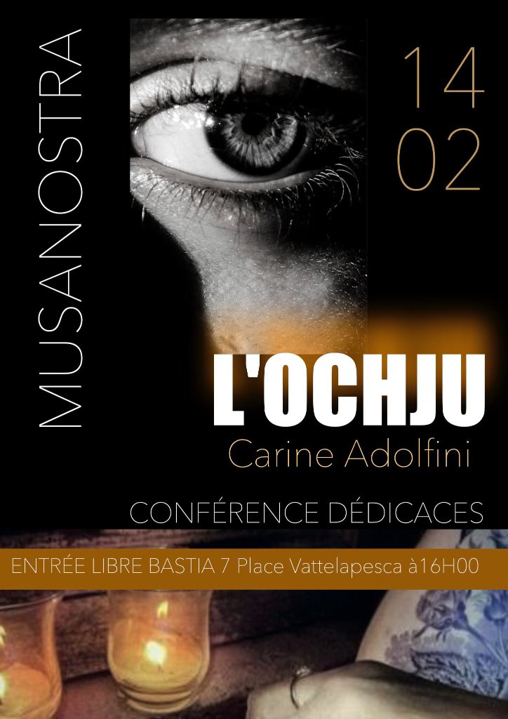 Rencontre et dédicaces avec Carine Adolfini autour de "L'Ochju"