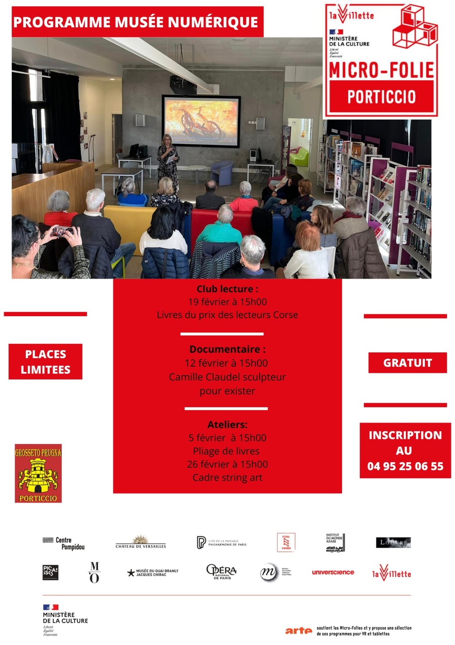 Micro-Folie / Documentaire : Camille Claudel sculpteur pour exister - Médiathèque