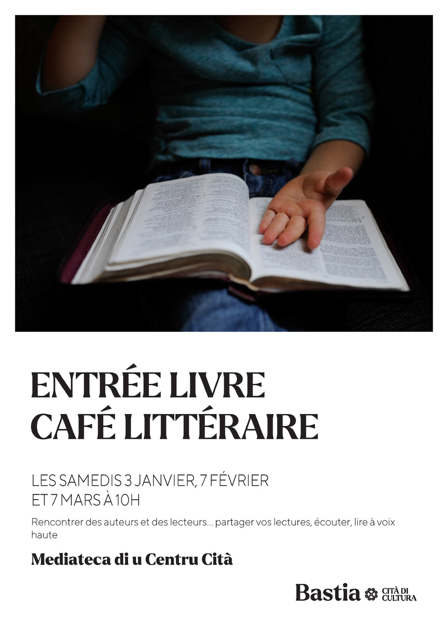 Entrée Livre : Café Littéraire - Mediateca Centru Cità