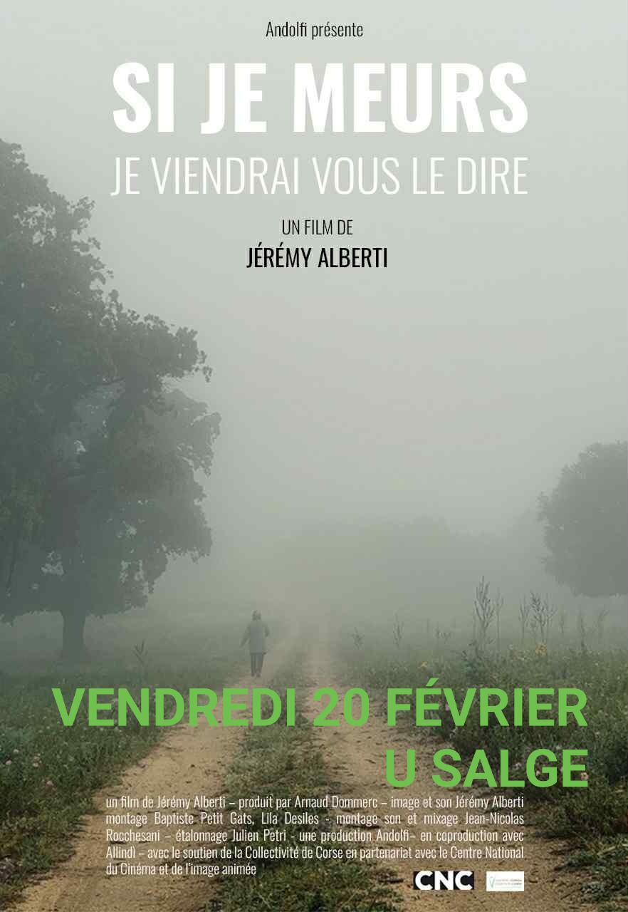 Projection - Rencontre avec Jérémy Alberti autour de son documentaire "Si je meurs, je viendrai vous le dire" - A casa di Zia Mattea