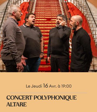 Concert polyphonique d'Altare à l'Église Saint Dominique de Bonifacio