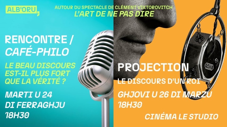 Autour du spectacle de Clément Viktorovitch / Projection Ciné-Club : "Le Discours d’un roi" de Tom Hooper - Cinéma Le Studio