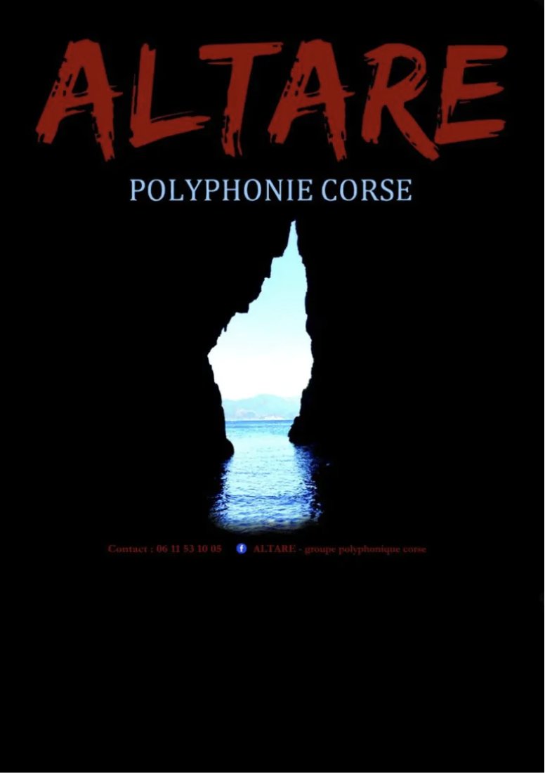 Concert du groupe Altare à la Cathédrale Saint Jean-Baptiste à Calvi