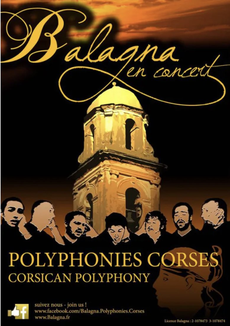 Concert du groupe Balagna à la Cathédrale Saint Jean-Baptiste