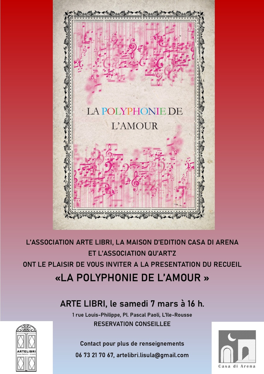Présentation du recueil "Les Polyphonies de l’Amour" en présence de l'illustratrice Izabella Belcarz proposé par Artelibri - Casa Salvini