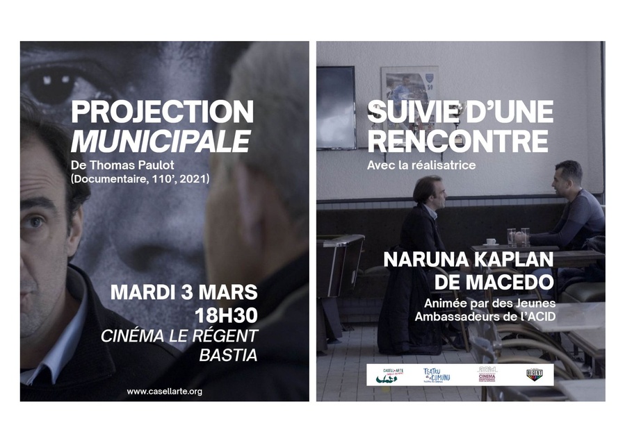 Projection du film "Municipale" de Thomas Paulot, suivie d’un échange avec Naruna Kaplan de Macedo - Cinéma Le Régent