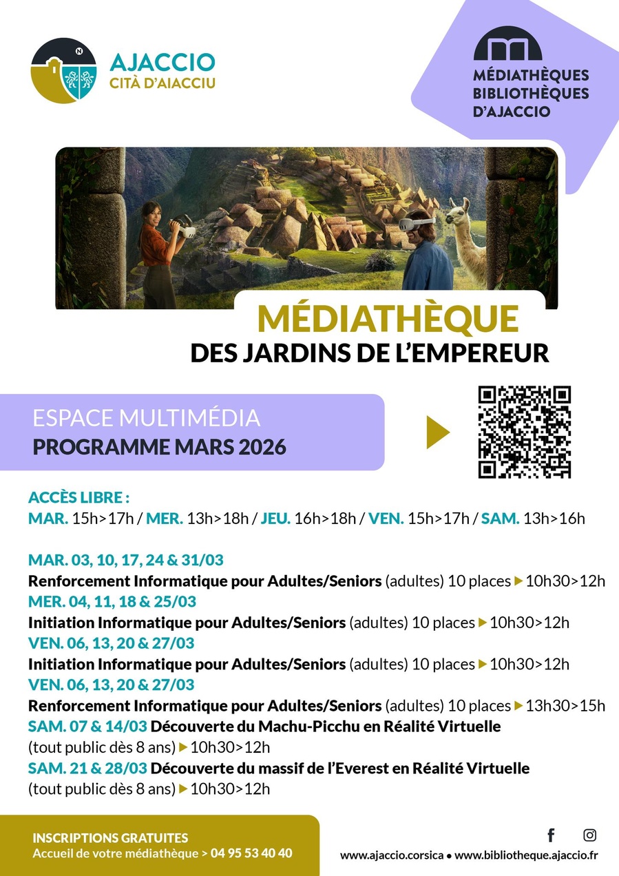 Exploration du massif de l'Everest en Réalité Virtuelle - Médiathèque des Jardins de l'Empereur