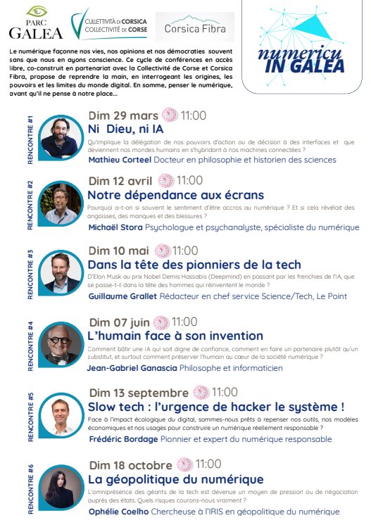 Les rencontres du Parc Galea / "Dans la tête des pionniers de la tech" avec Guillaume Grallet, Rédacteur en chef service Science/Tech, Le Point - Parc Galea