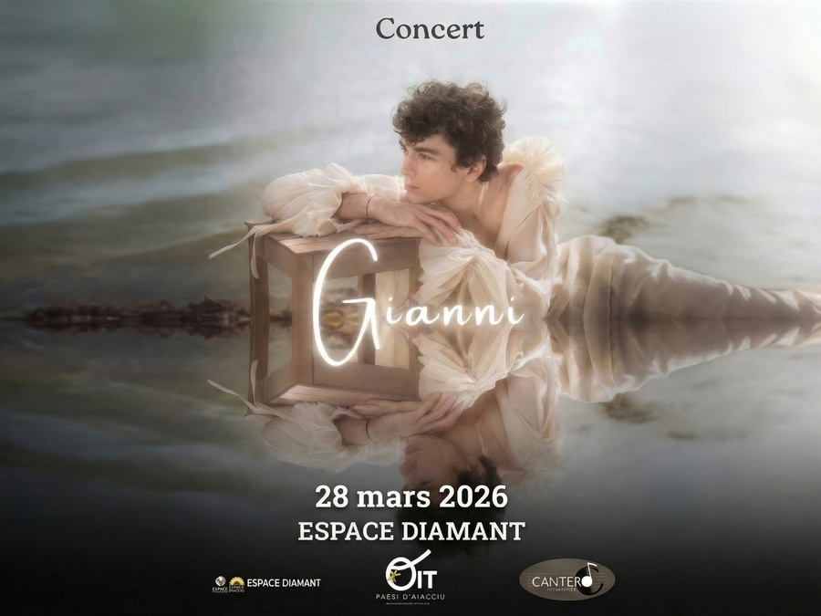 Concert de Gianni : Solo Tour à l'Espace Diamant à Ajaccio