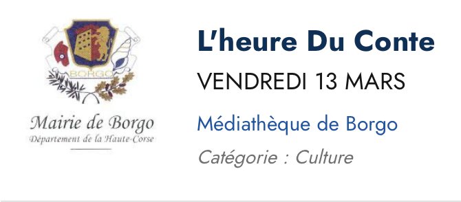 L'heure du conte - Médiathèque