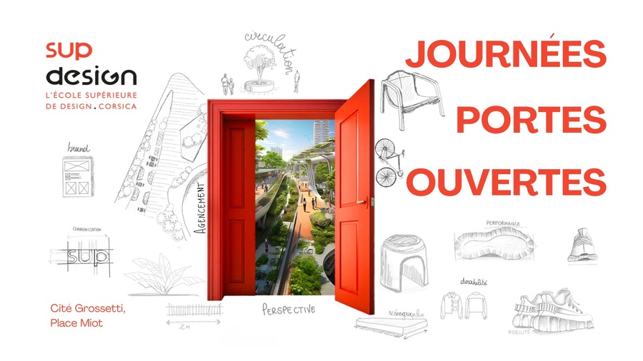 Journée Portes Ouvertes à l'École SupDesign - Cité Grossetti à Ajaccio