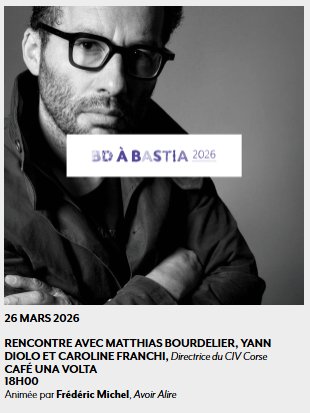 Rencontres de la Bande Dessinée à Bastia 2026
