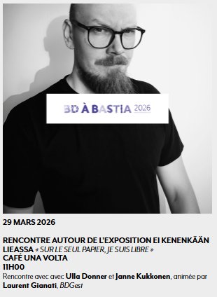 Rencontres de la Bande Dessinée et de l'Illustration à Bastia 2026